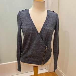 JCREW zipper sweater